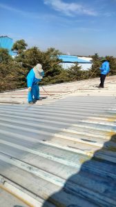Vệ sinh và sơn mái nhà xưởng 10 168x300 - Vệ sinh và sơn mái nhà xưởng