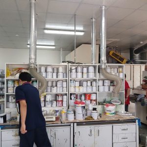Lap dat va hoan thien ong hut gio 6 300x300 - Lắp đặt và hoàn thiện ống hút gió