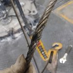 Thay cáp cẩu 2 tấn