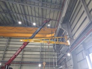 Lap dat cau truc JIB crane 2 300x225 - Lắp đặt cẩu trục JIB crane