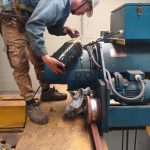 Bảo dưỡng cẩu trục