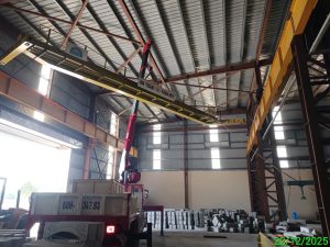 Lap dat cau truc 10 tan 5 300x225 - Lắp đặt cẩu trục 10 tấn