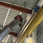 Lắp đặt ray đường chạy cẩu trục